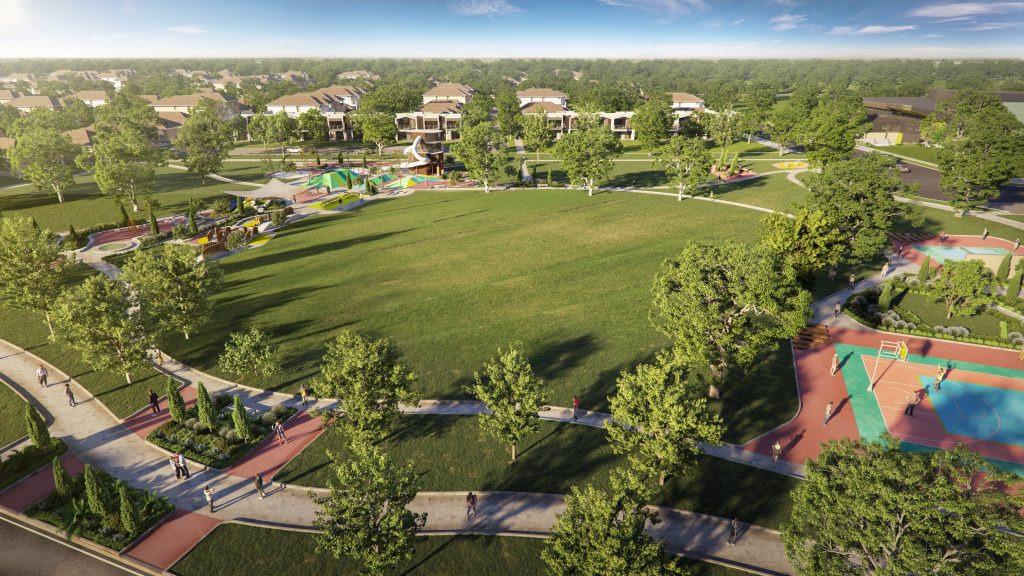 Eliston Park Render