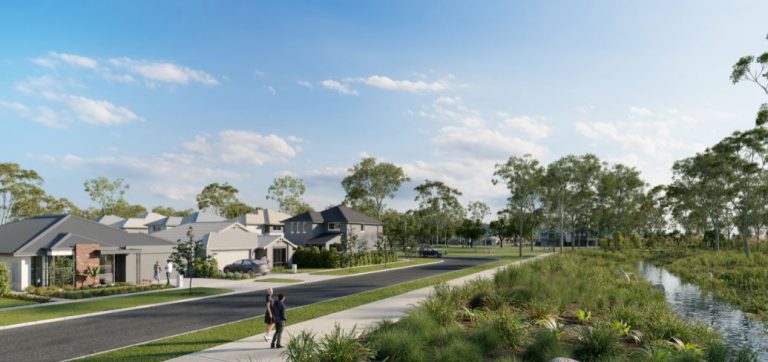 The Junction park streetscape